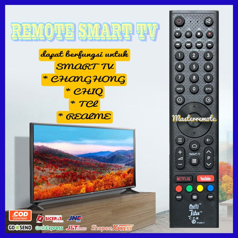 REMOT REMOTE TV CHANGHONG SMART TV JITU CHANGHONG