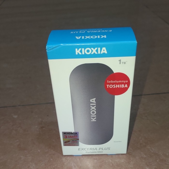 Kioxia Portable SSD Exceria Plus 1TB Original Resmi