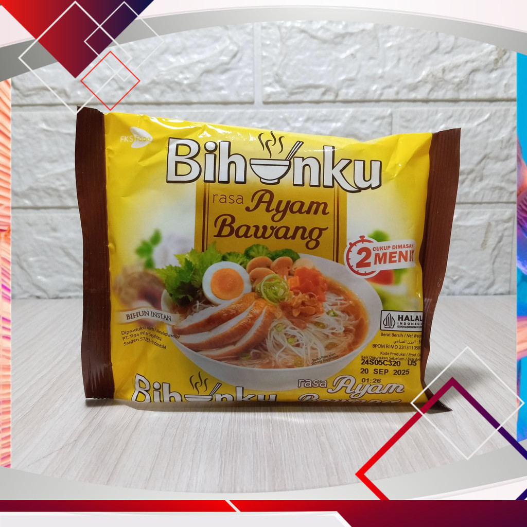 

Bihunku Rasa Ayam Bawang 55gr .