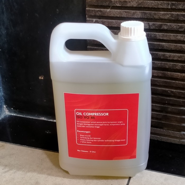 Oli Kompresor Angin Piston 5 Liter