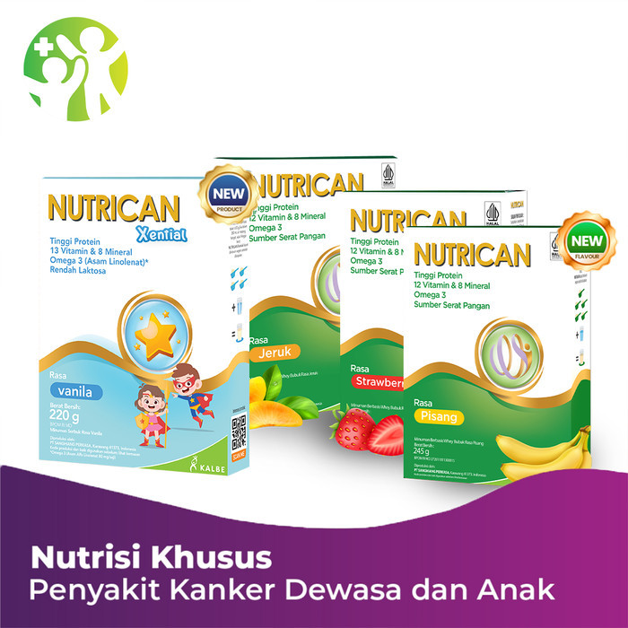 

Nutrican 245 gram Nutrisi Tinggi Energi dan Protein