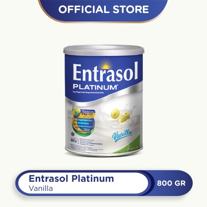 

ENTRASOL PLATINUM VANILLA 800 G