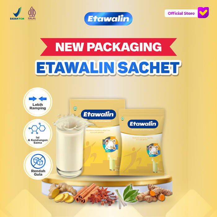 

Susu Etawalin 5 Sachet membantu meredakan nyeri tulang sendi kebas asam urat nyeri pinggan nyeri