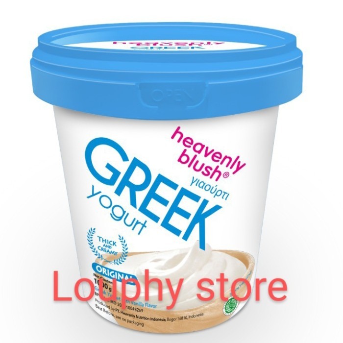 

GREEK YOGURT HEAVENLY BLUSH PLAIN 1 Liter