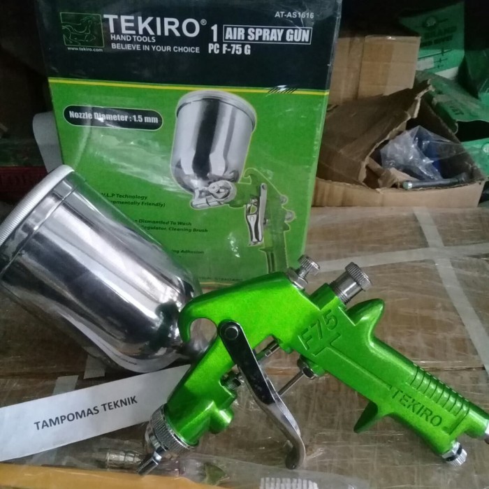 Spray Gun Tekiro F 75 G Semprotan Cat Tabung Atas Tekiro F75G