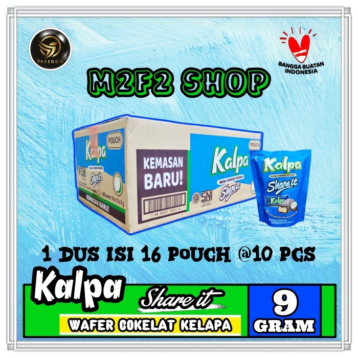 

Kalpa Share It Wafer Cokelat Kelapa - 90 gr (Harga Karton)