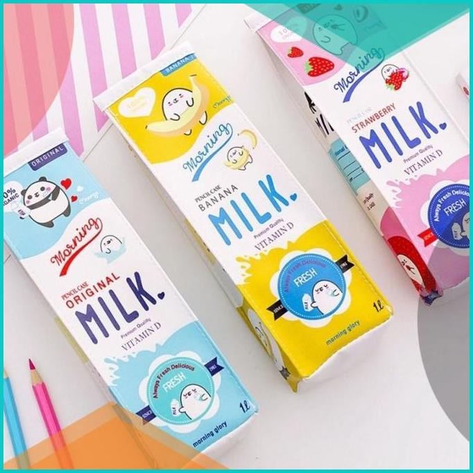 

Tempat Pensil Alat Tulis Model Kotak Susu Tepak Serbaguna Import HN001