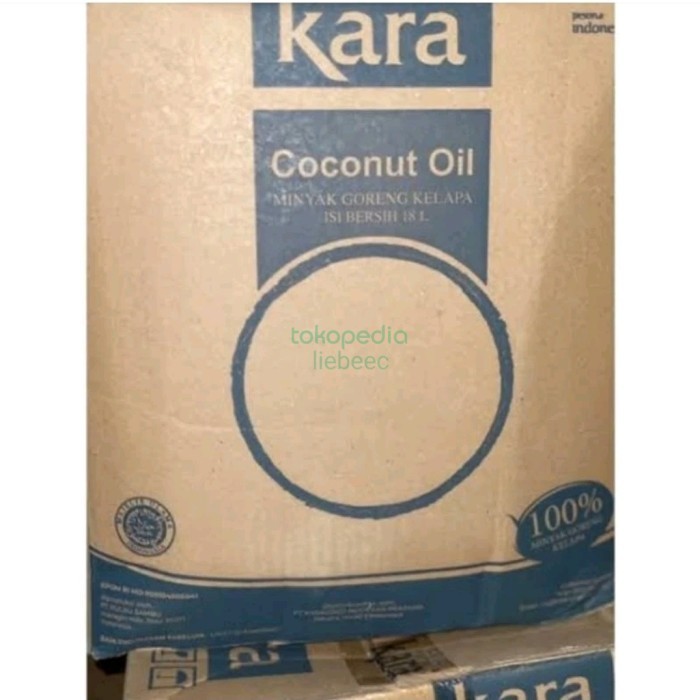 

Minyak Goreng Kelapa Kara BIB 18 Liter