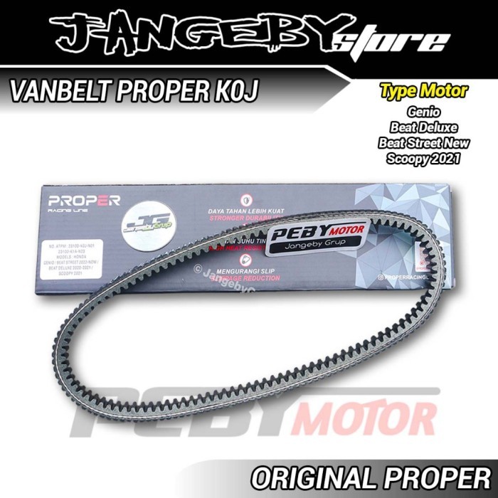 Vanbelt V belt PROPER Genio Beat Deluxe Beat Street New Scoopy 2021 Jangeby Store