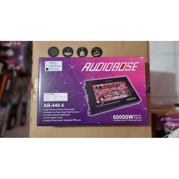 Power 4 Channel Audiobose Ab 440