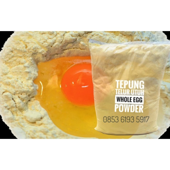 

Tepung telur utuh 1kg / whole egg powder / tepung telur