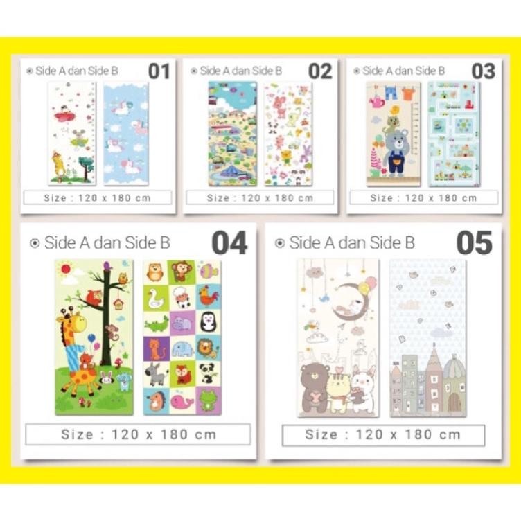 Playmate Bayi Playmat Size 120X180 150X200 180X200 Free Tas