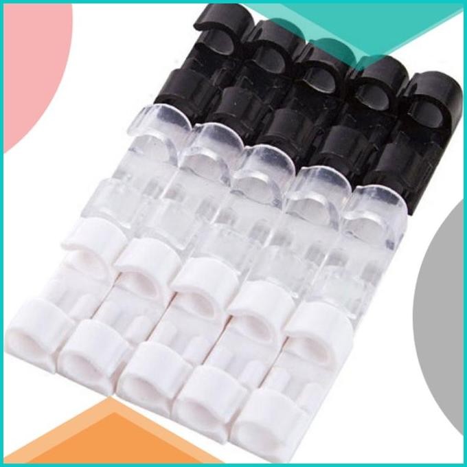 

Klip Kabel Penjepit Perapih Klem Clip Wire Hose Clamp Organizer 20 pcs