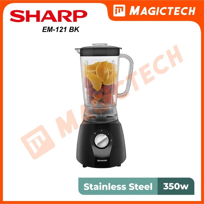 Blender Sharp Em-121-Bk / Em121Bk - Stainless Steel