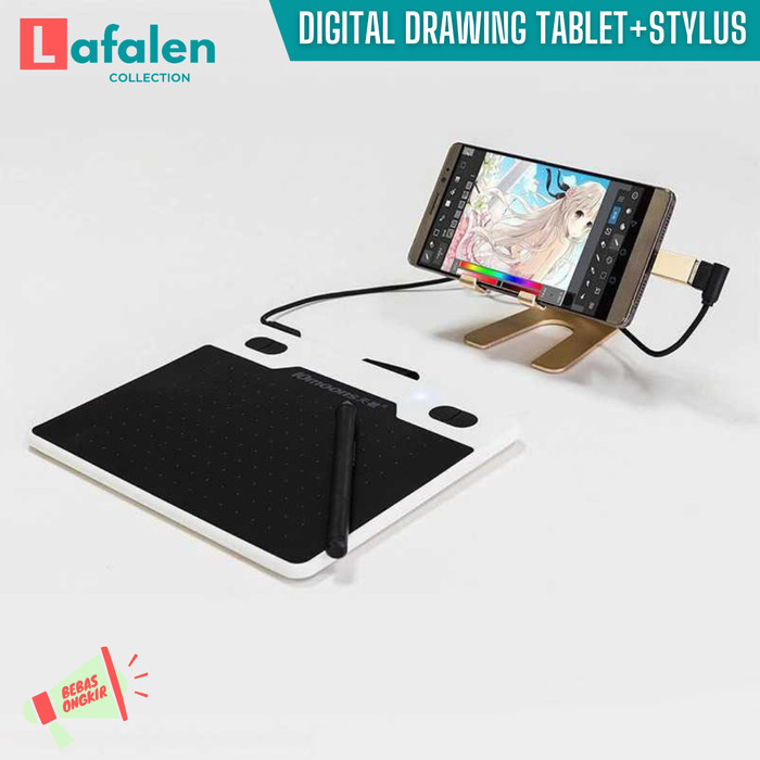 Drawing Tablet For Laptop Phone 6 Inch With Pen / Drawing Writing Pad