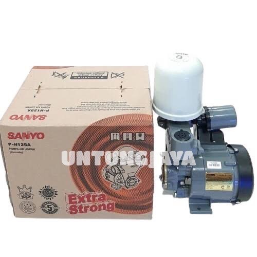 POMPA AIR OTOMATIS SANYO PH 125 A / POMPA AIR SUMUR DANGKAL SANYO OTOMATIS 125 WATT / SANYO PH125A
