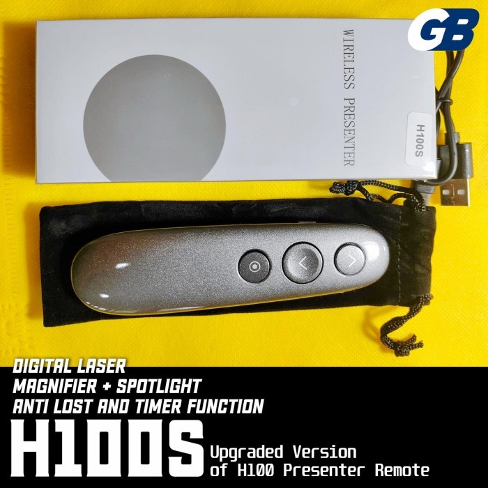 Avatto H100 Digital Laser Spotlight Magnify Wireless Presenter Pointer