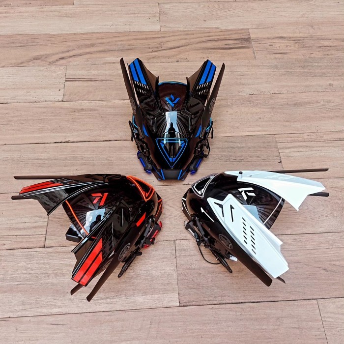 Cyberpunk Mask Cosplay V6 Triangle DIY