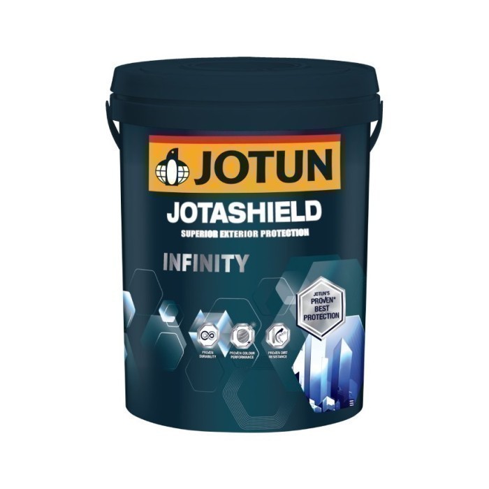 Cat Tembok Jotun Jotashield Infinity 0001 White