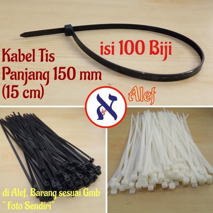 

Kabel Cable Tie Tis Ties 150mm 15cm