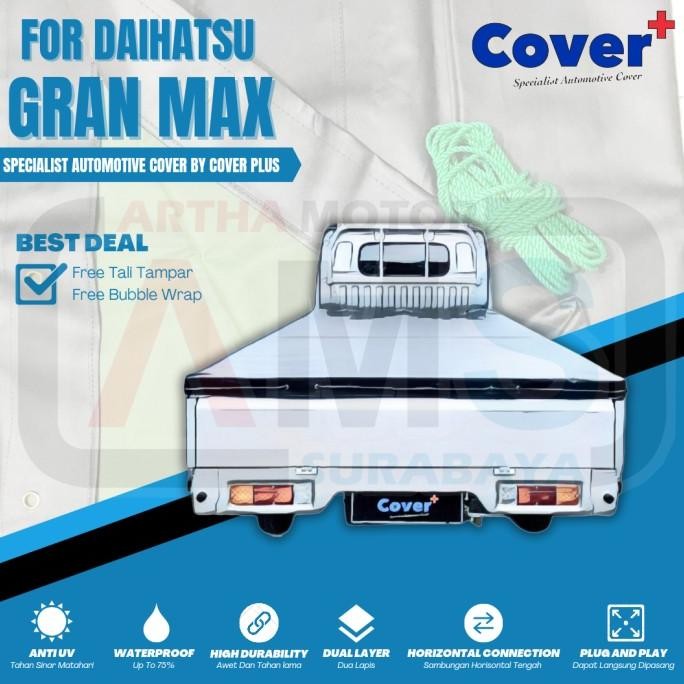 Cover Terpal Penutup Bak Mobil Pickup Pick Up Granmax Grandmax Gran Max Grand Max Cover Terpal Tutup