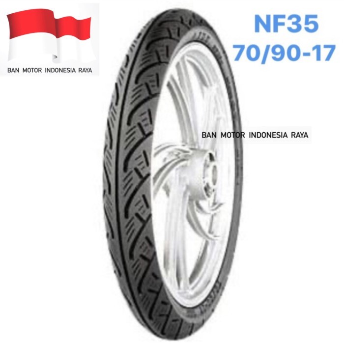 Ban Motor IRC NF 35 ( NF35 ) 70/90-17 ( Tubetype ) Ban Luar