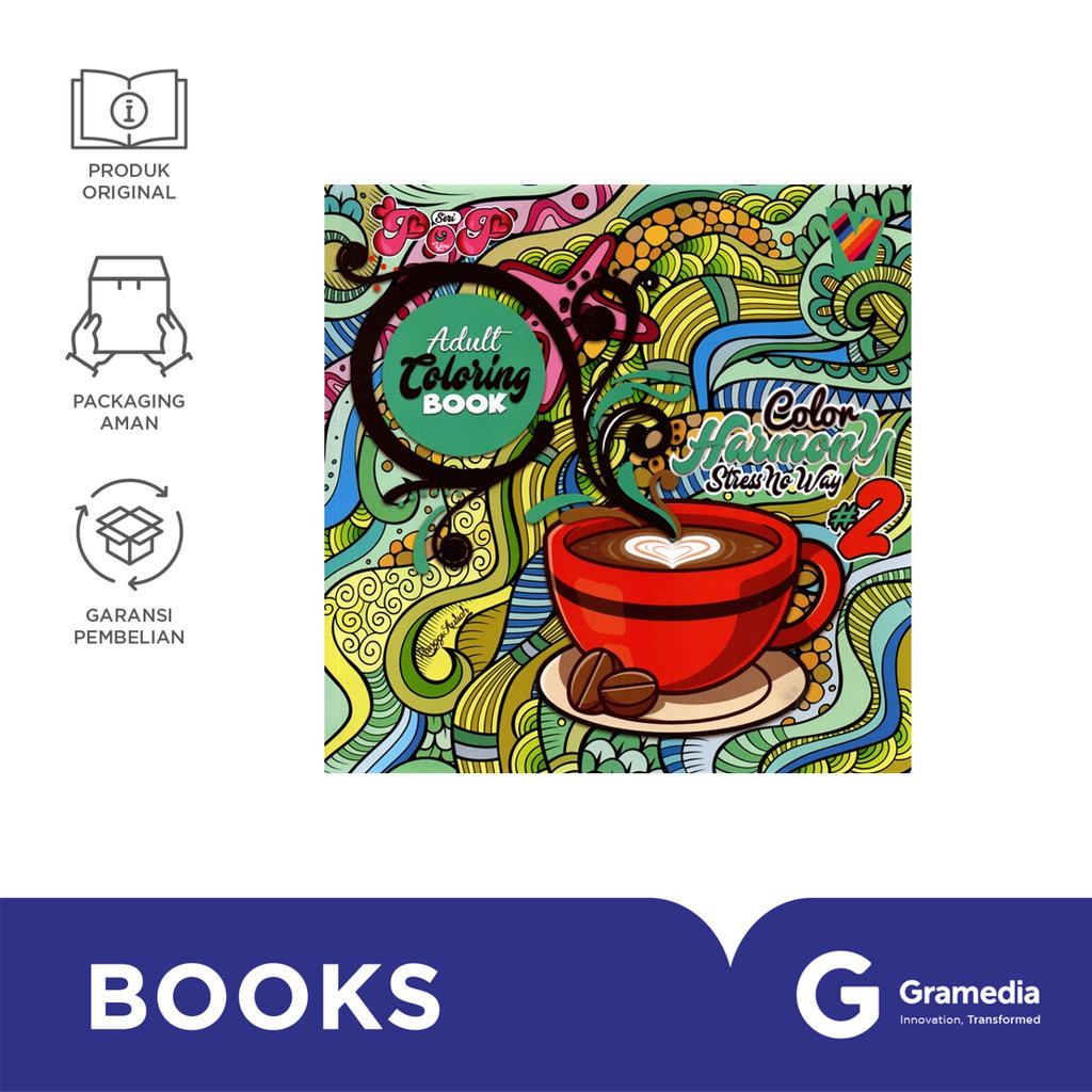 

Color Harmony #2 Adult Coloring Book