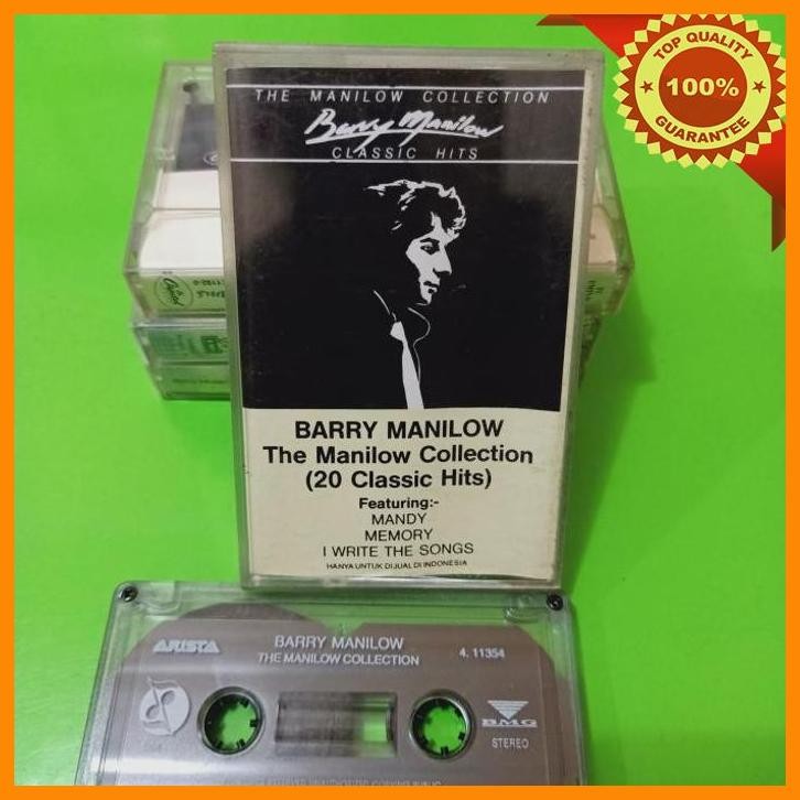 (LEGE) KASET BARRY MANILOW 20 CLASSICS HITS