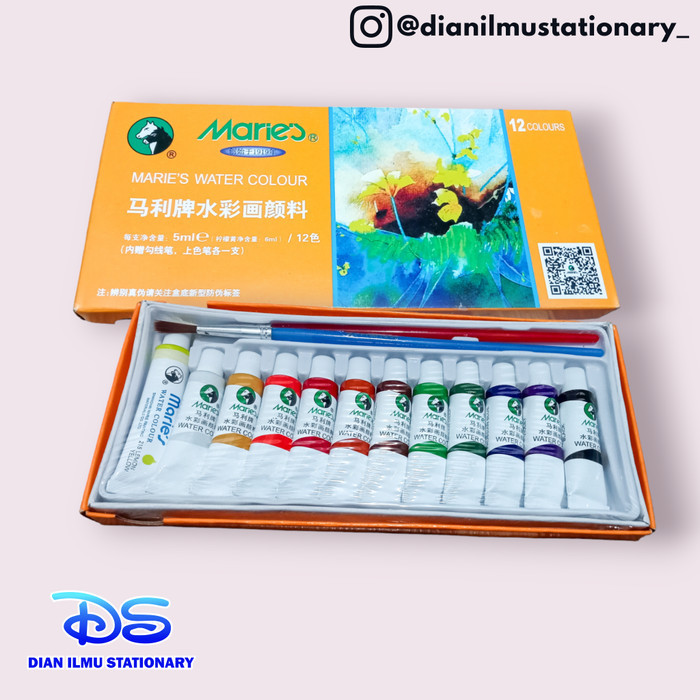 

yang dicari] cat air maries 12 warna (5ml)