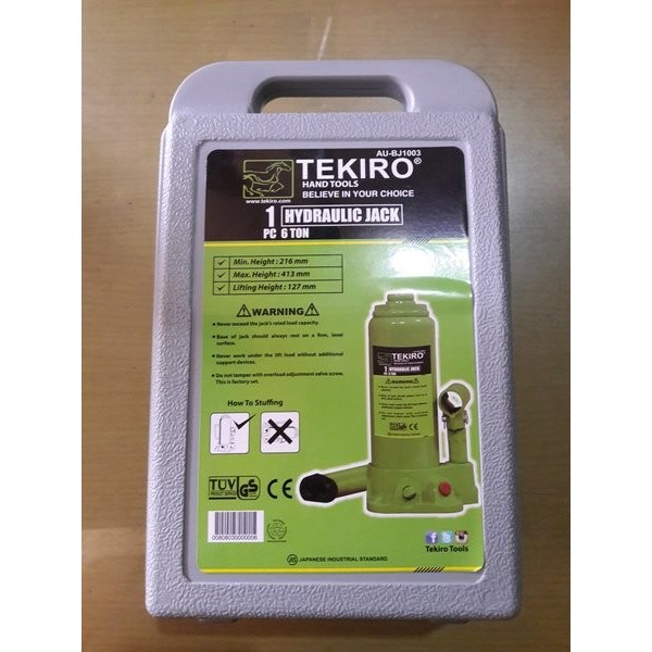 TERBATAS Dongkrak Tekiro 6ton Spare Part Mobil