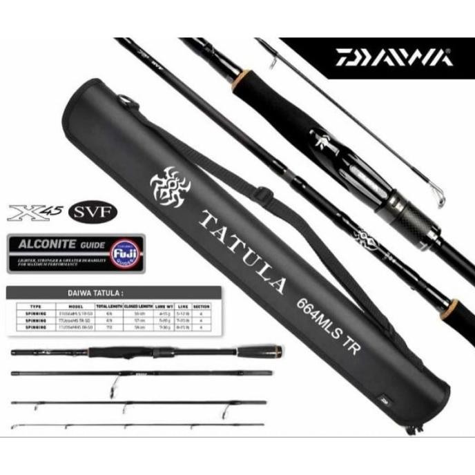 Joran DAIWA TATULA 664 694 704 travel rod spinning | joran sambung 4
