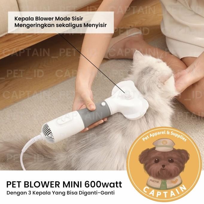 PET BLOWER 600 WATT PENGERING BULU MANDI GROOMING ANJING KUCING