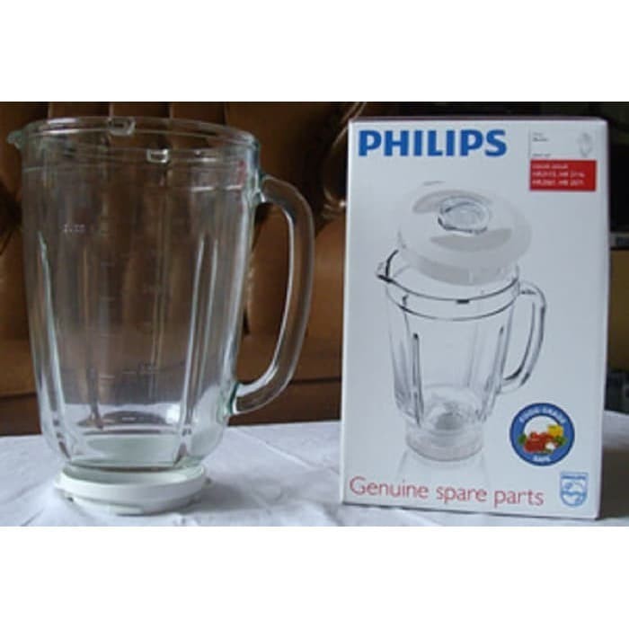 Sparepart Gelas Kaca Blender Philips Hr2115/Hr2116/Hr2061/Hr2071