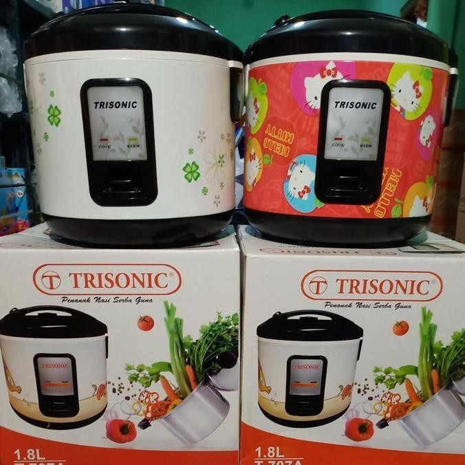 Magic Com Trisonic T-707A 1,8Liter Penanak Nasi Rice Cooker