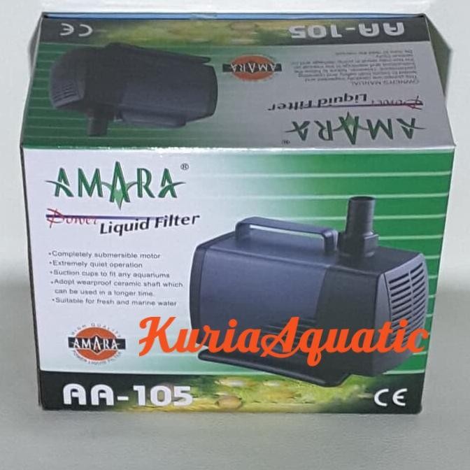 TERBARU - Amara AA 105 Pompa Celup Kolam - Aquarium - Hidroponik Amara AA105