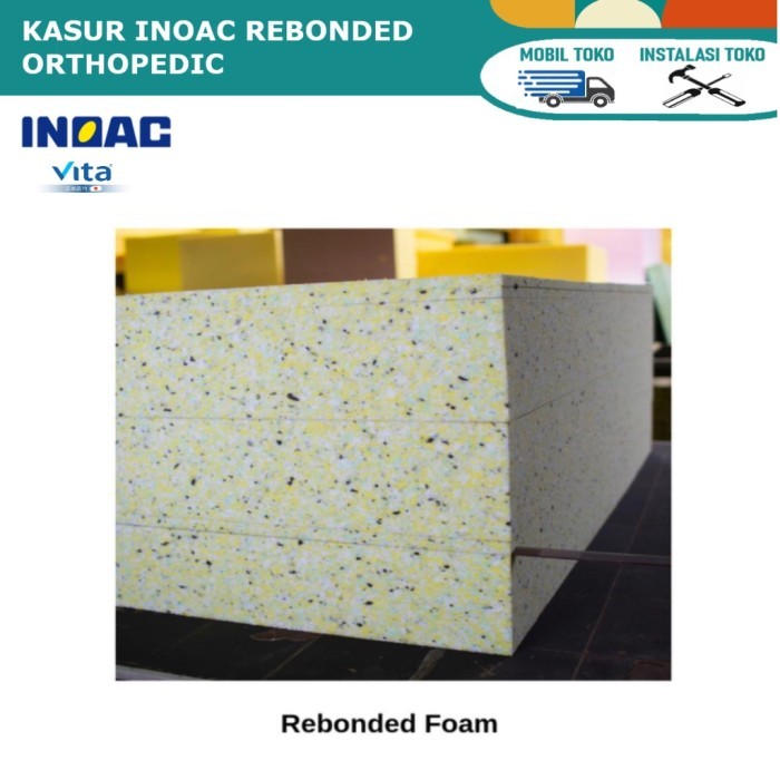 Kasur Inoac Rebonded Orthopedic Vita Foam Uk 90X200