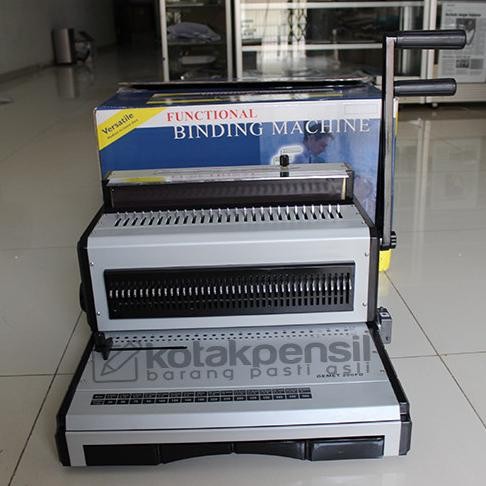 

TERMURAH - Jilid Spiral Kawat Double GEMET 200 FO(3:1 & 2:1, F4)