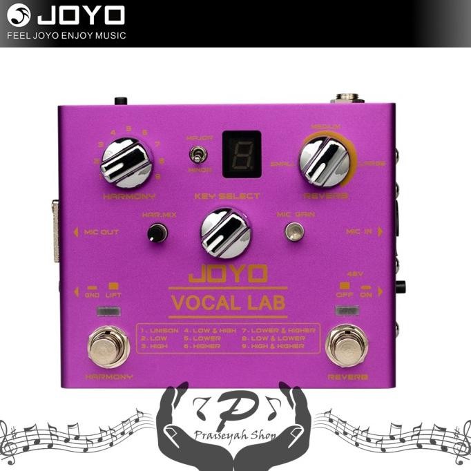 Joyo Effect Pedal Efek Vocal Lab (Vokal Effector) R16 IQB