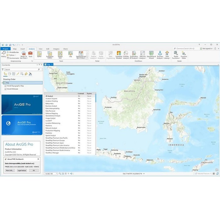ESRI ArcGIS Pro 2.8.4 full version Include Flashdisk 32GB
