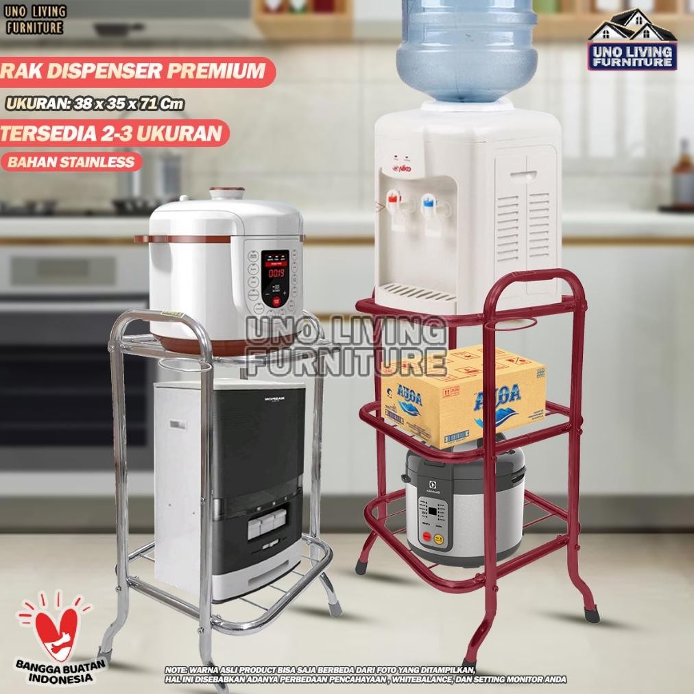 Rak Dispenser Besi Chrome Rak Dispenser Besi Cat Rak Dispenser 2 Susun Meja Dispenser air Galon