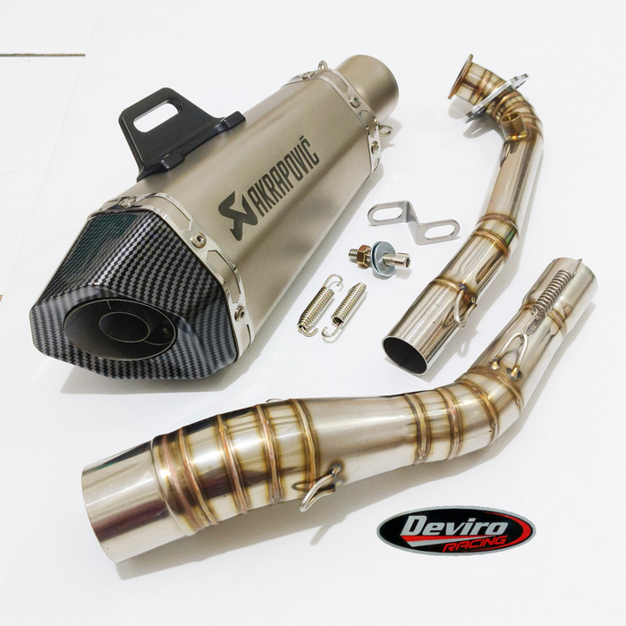 Knalpot Akrapovic Aszt Import Full System Adv Pcx Vario 160