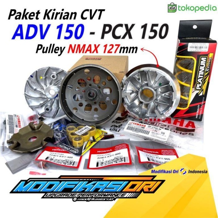 Adv 150 Pakai Kirian Nmax Paket Cvt Pcx 150 127 Mm Rumah Roller Nmax