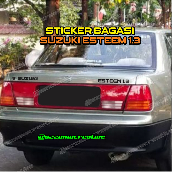 STICKER BAGASI SUZUKI ESTEEM 1.3 FOR SUZUKI ESTEEM