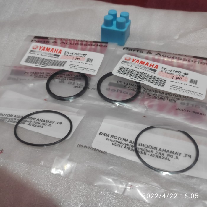 KARET SIL SEAL SLEDING PULLY BELAKANG SET MIO SPORTY SMILE ORIGINAL