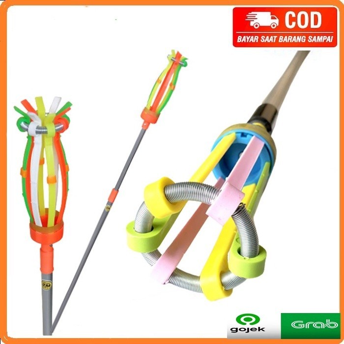 TONGKAT PENGGANTI LAMPU STICK PASANG GANTI BOHLAM GALAH