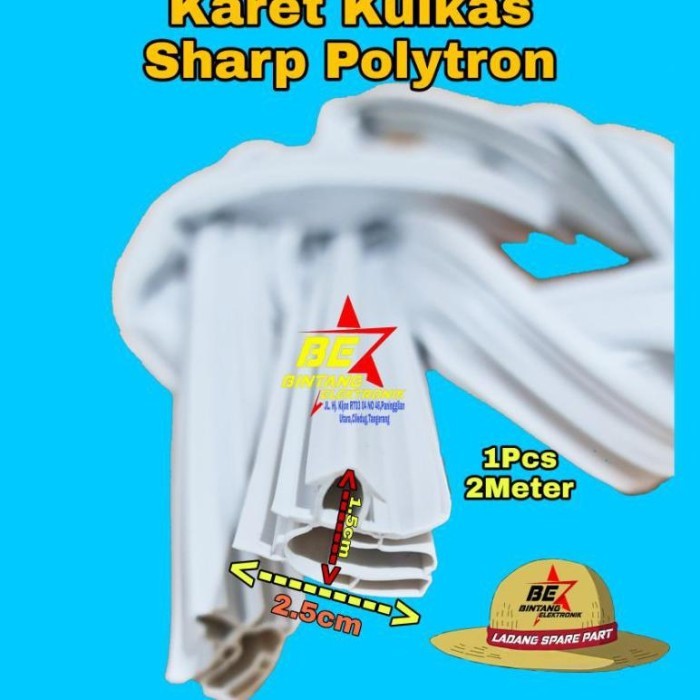 KARET PINTU KULKAS SHARP KARET KULKAS