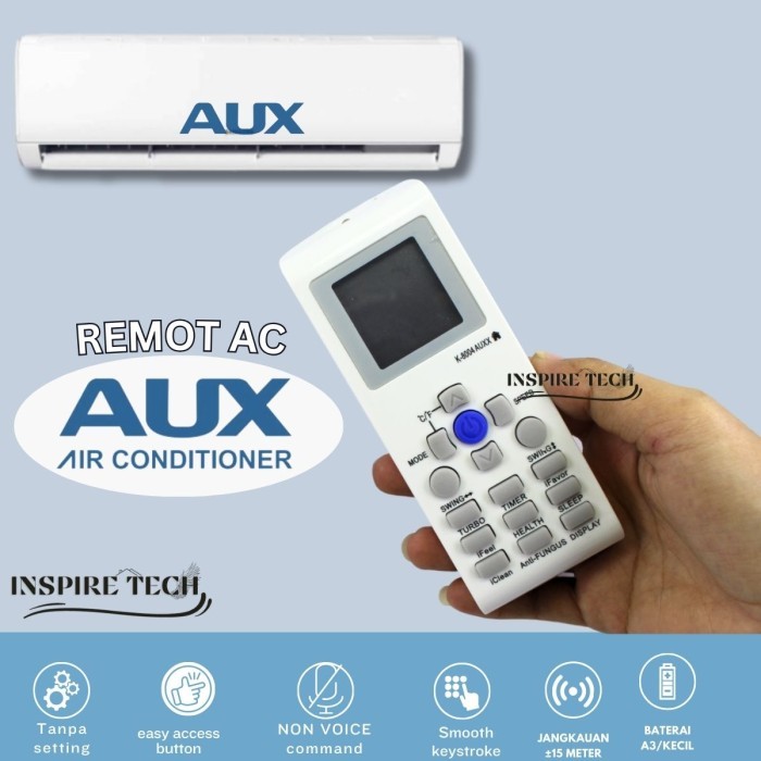 REMOT REMOTE AC AUX YKRP 002E STANDARD INVERTER MULTI UNIVERSAL