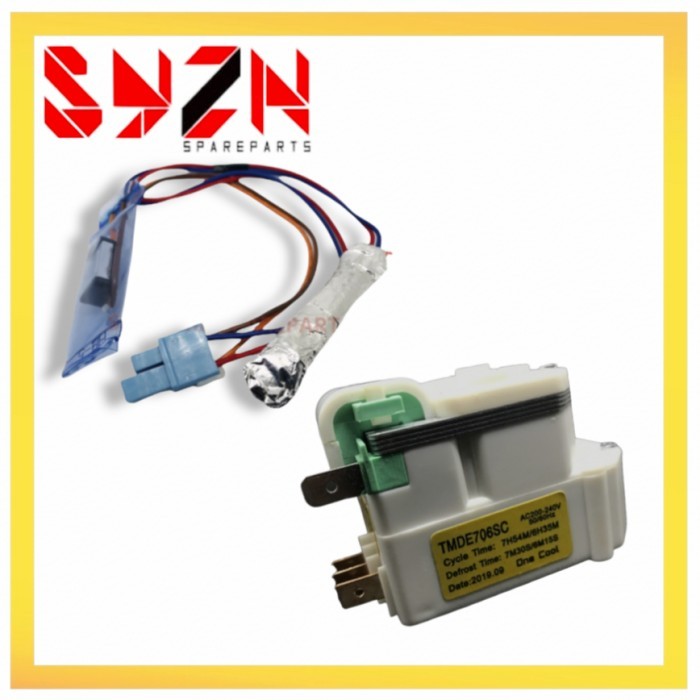 DEFROST TIMER + DEFROST BIMETAL KULKAS LG