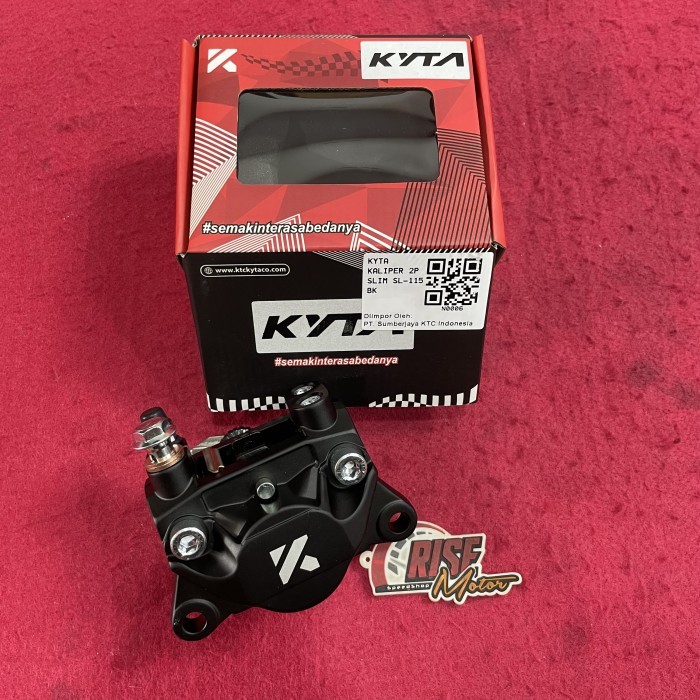 Kaliper Ktc 2 Piston Slim Hitam