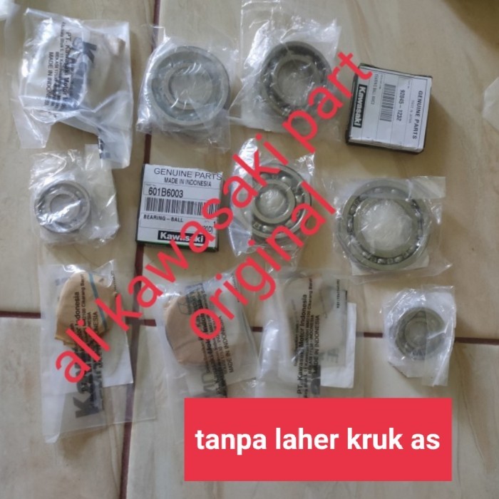 Laher Bearing Mesin Full Set Tanpa Laher Kruk As Ninja R Rr Ss Kis Ori